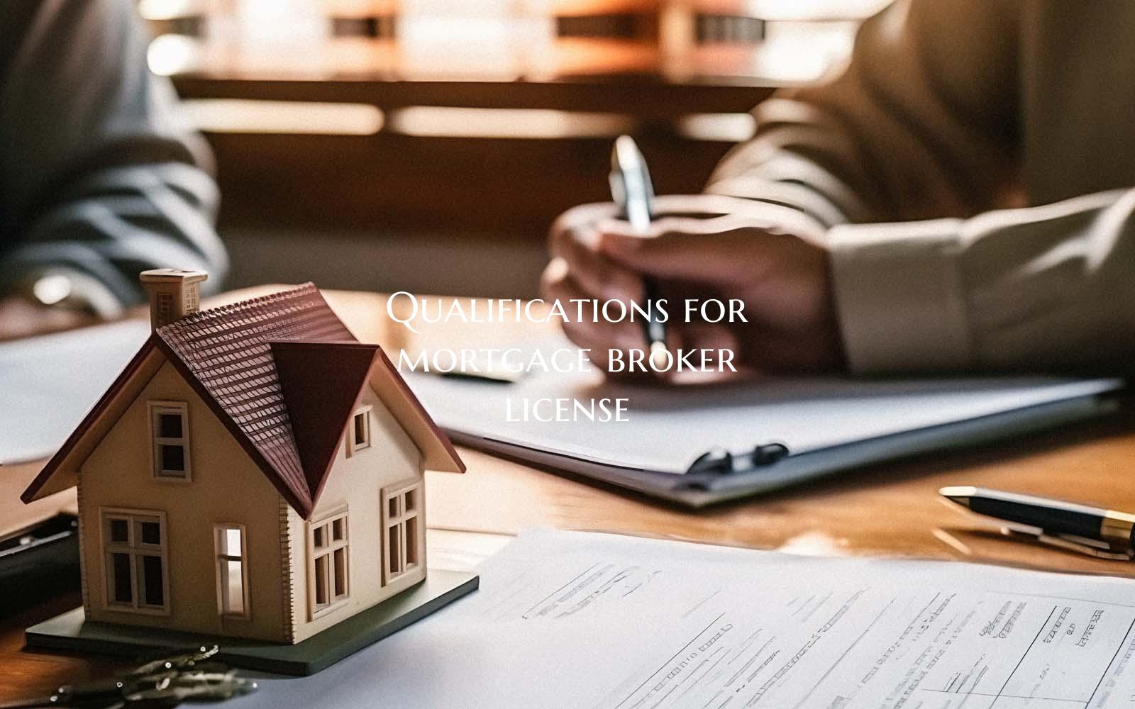 Qualifications for mortgage ...