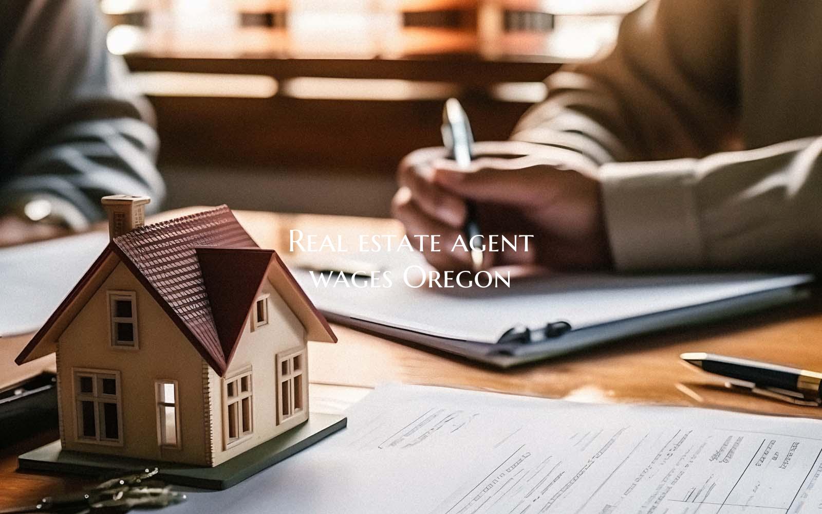 Real estate agent wages Oregon