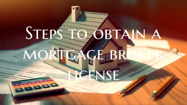 Steps to obtain a mortgage b...