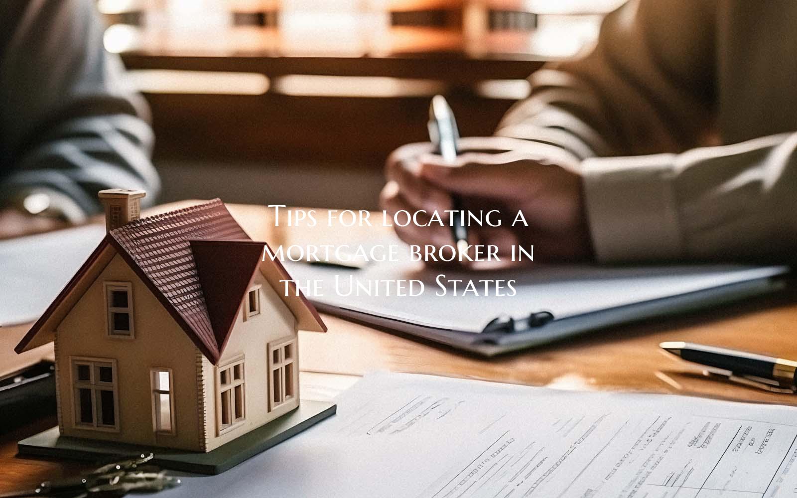 Tips for locating a mortgage...